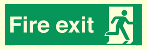 Final fire exit
